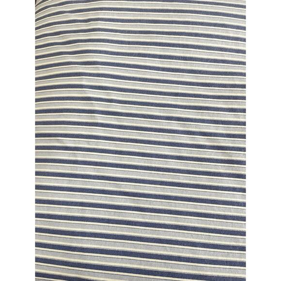 Ralph Lauren Porcelain Blue Tamarind King Flat Sheet VTG - Picture 2 of 7